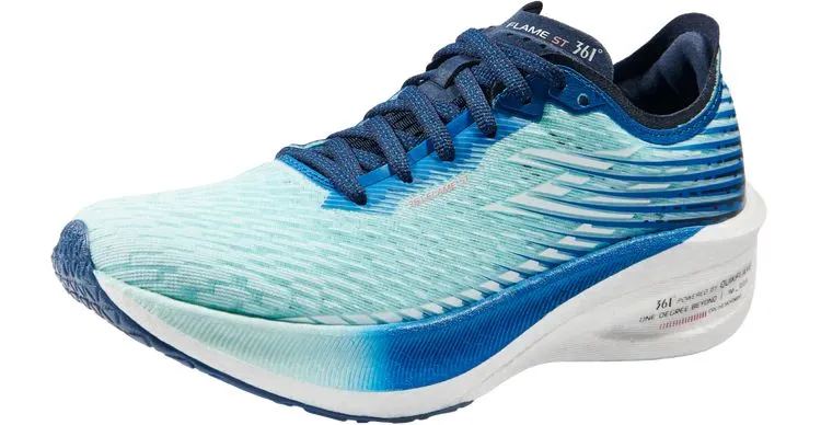 361° W FLAME ST Blue Tint /Mykonos Blu scarpa running veloce donna