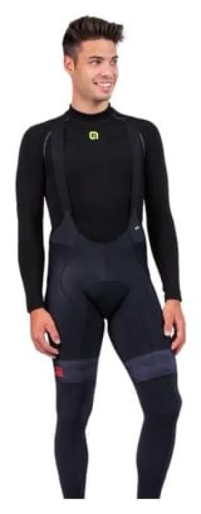 Alé Mild Bibshorts nero/rosso