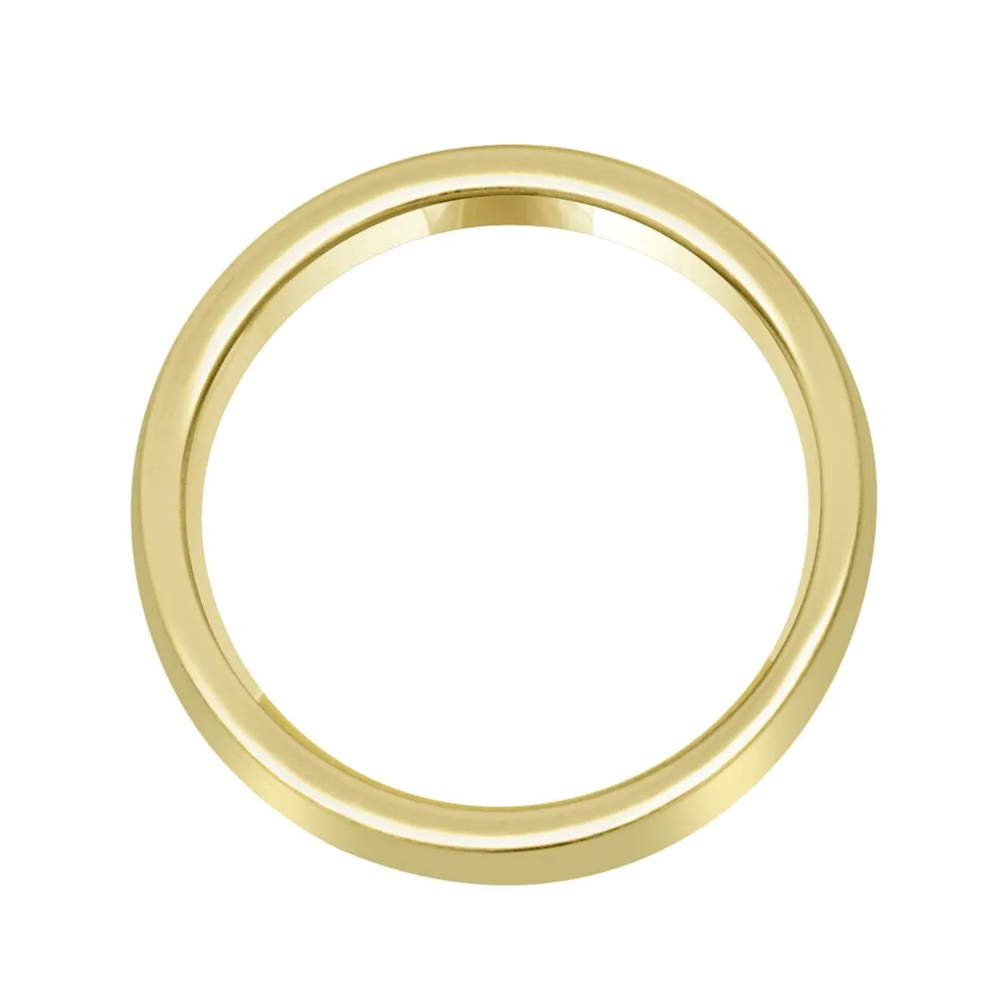 Anello fede in oro giallo