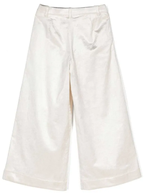 Balmain Pantalone a palazzo BT6C60-V0086