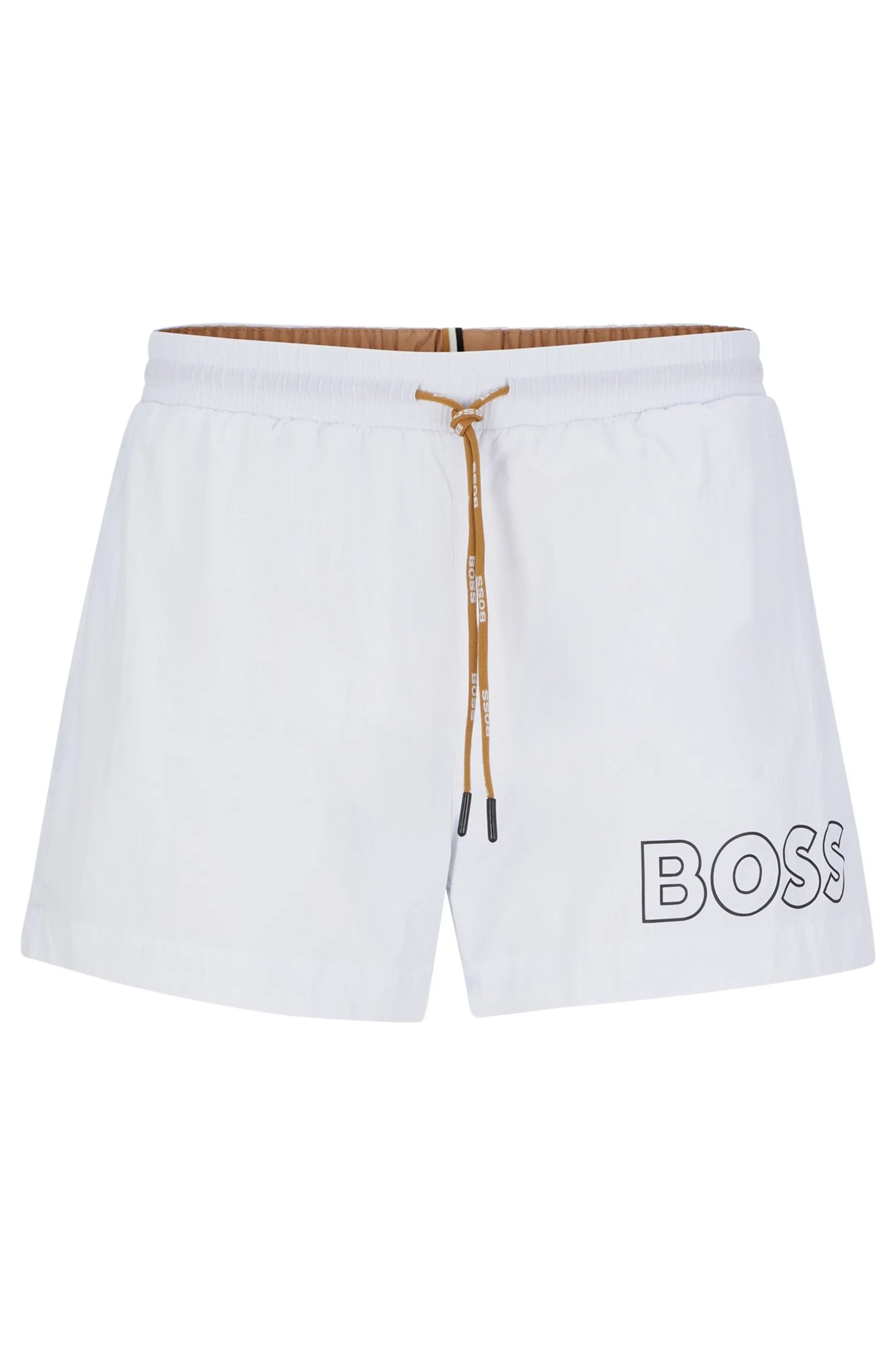 BOSS Shorts da bagno con logo ad asciugatura rapida    