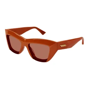   Bottega Veneta BV1218S - 004 Arancia | Occhiale Da Sole Donna 
