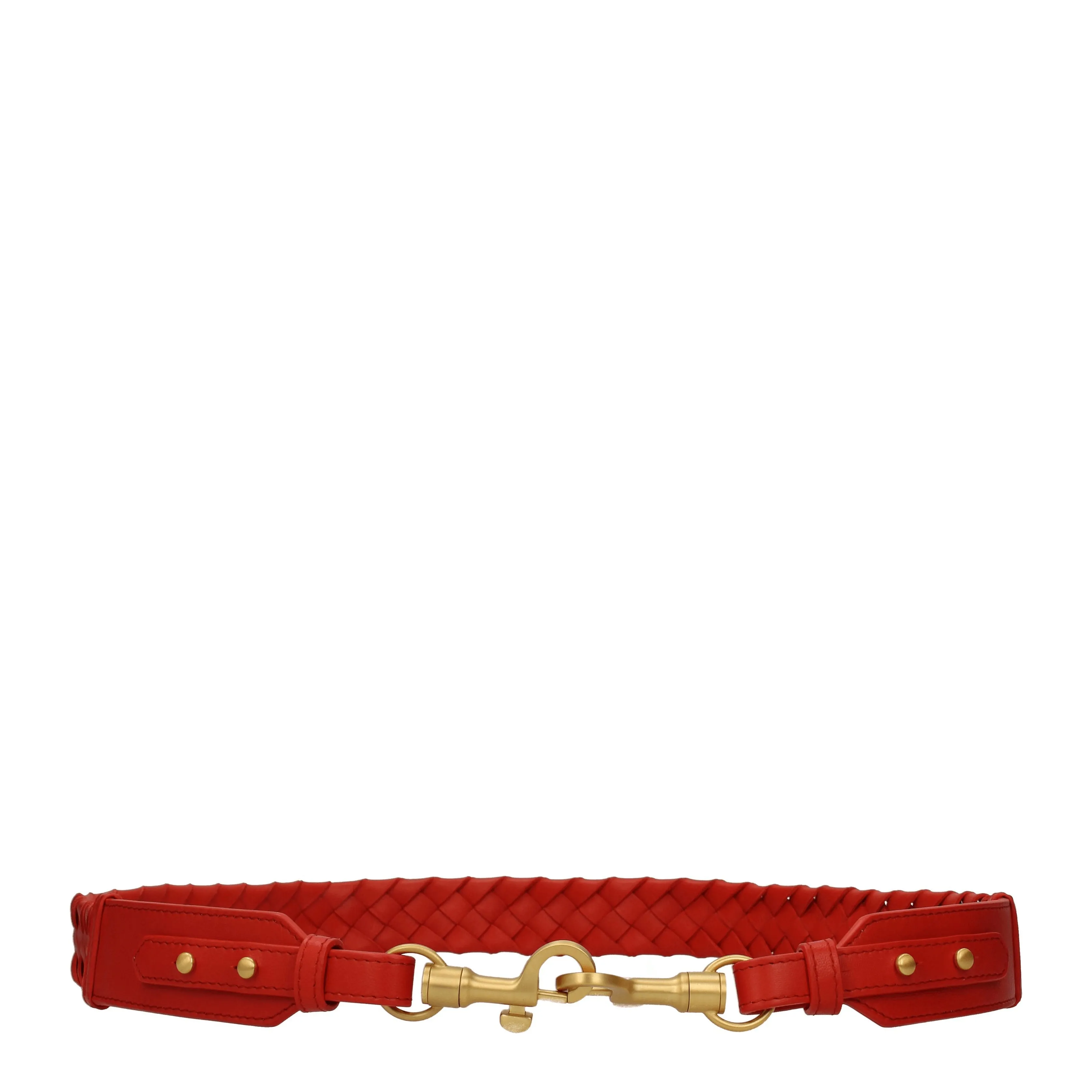 Bottega Veneta Tracolle Donna Pelle Rosso