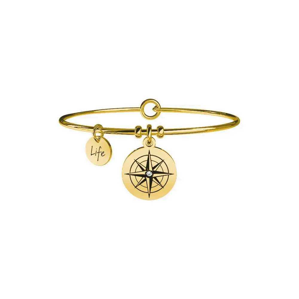 Bracciale Kidult in Acciaio Rosa dei Venti | Direzione  Symbols  731662