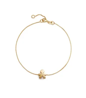Bracciale Le Bebé I Tesorini LBB930 Oro Giallo 18kt Sagoma Bimbo