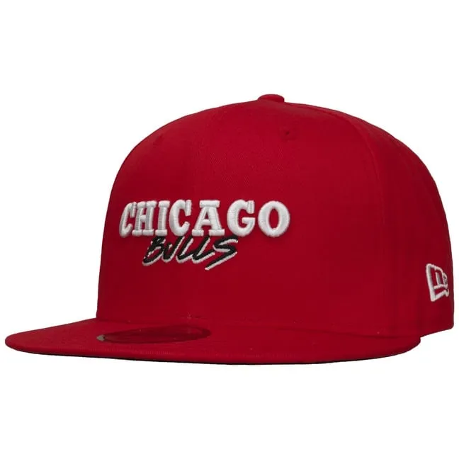      Cappellino 9Fifty NBA Script Team Bulls by New Era  
