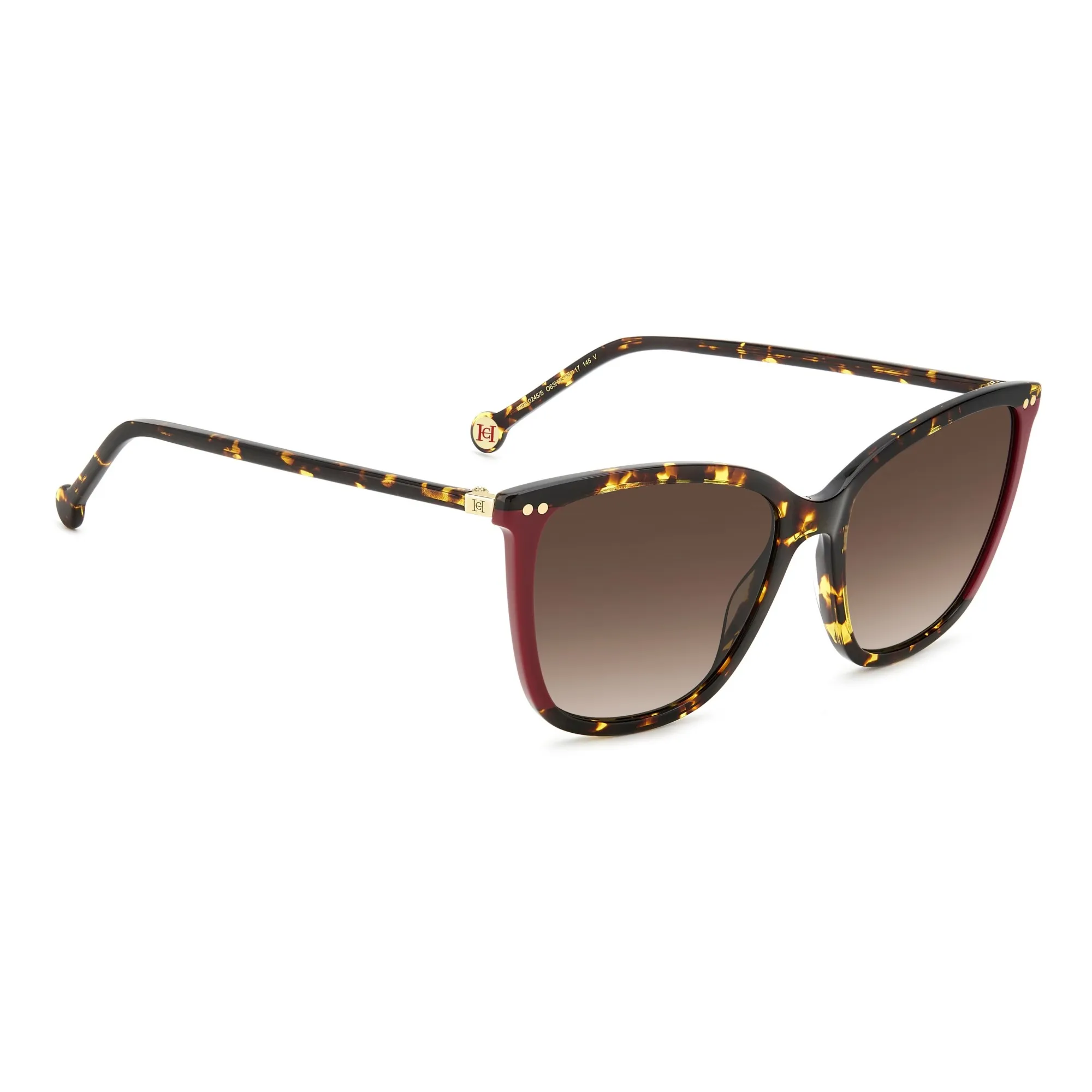   Carolina Herrera HER 0245/S - O63 HA Rosso Avana | Occhiale Da Sole Donna 