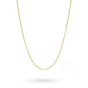 Catenina rolo brillante oro giallo 18kt lucido 45cm Ø 0,8mm