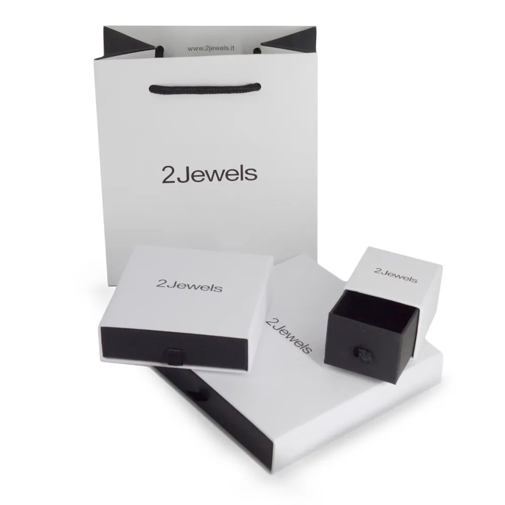 Collana Uomo 2Jewels in Acciaio e PVD nero 251736