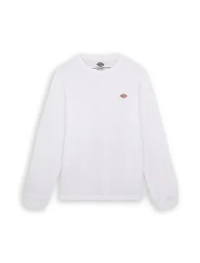 Dickies Ls Mapleton Tee Bianco