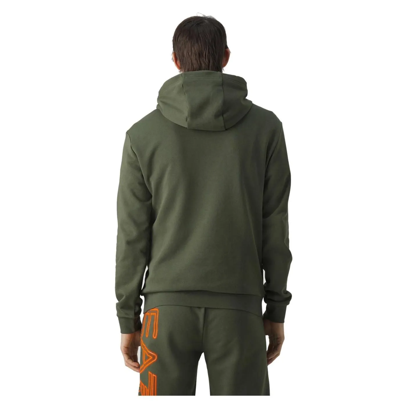     EMPORIO ARMANI 7 EA7 TRAIN LOGO HOODIE 3DPM64 1846