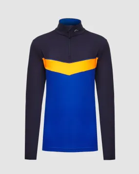 Felpa blu-blu scuro da bambino Kjus Gian k00081-k0008105