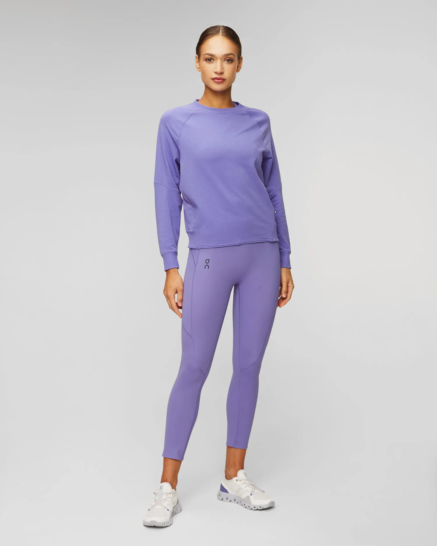 Felpa da donna On Running Movement Crew 1WD30141938-blueberry