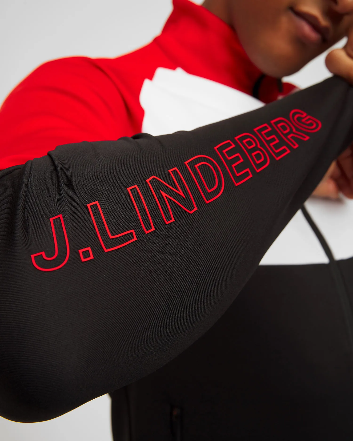 Felpa da uomo J.Lindeberg Lazarus AMJS09077-9999