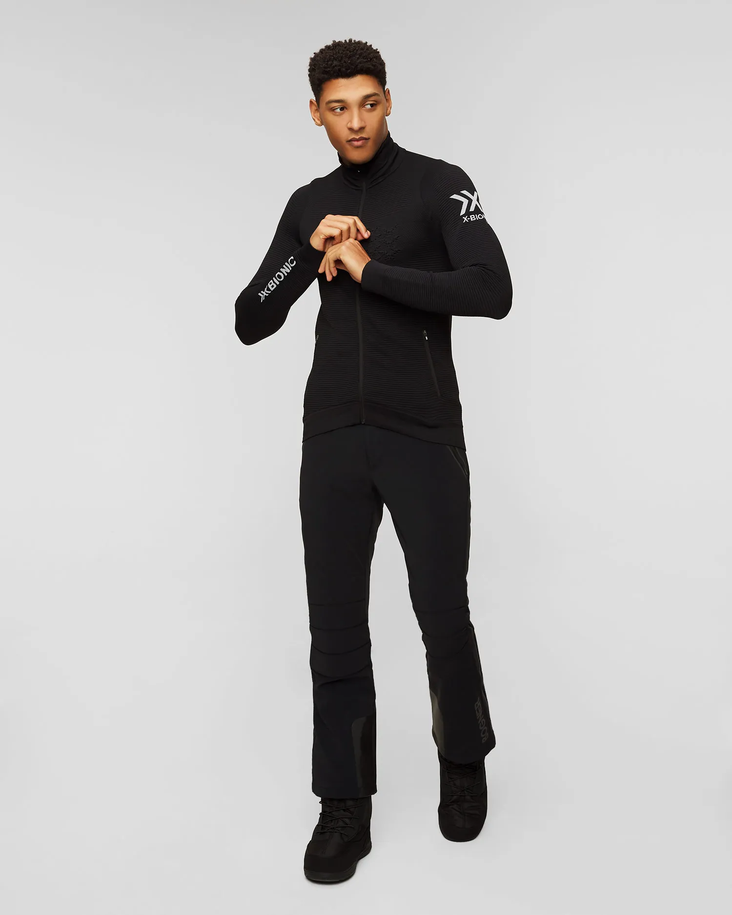 Felpa nera da uomo X-Bionic Instructor 4.0 stwrepw23m-b001