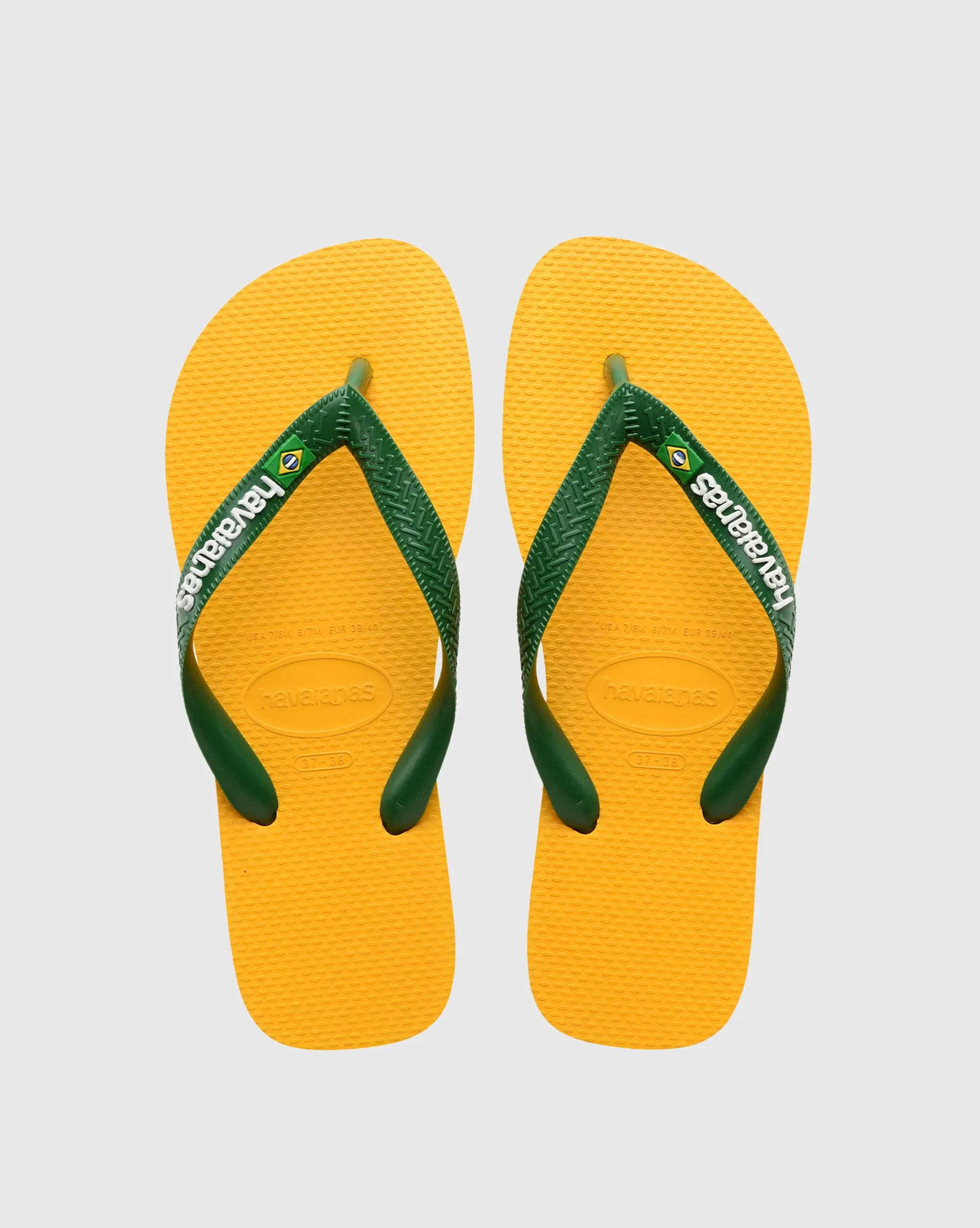 Havaianas Brasil Logo Giallo Uomo