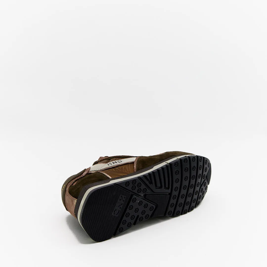 HND34 - Leather Sneaker Donna - HUNDRED100