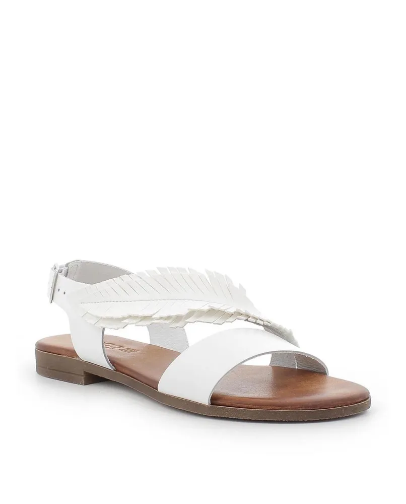 IGI&CO 7176011 sandali etnico donna pelle bianco
