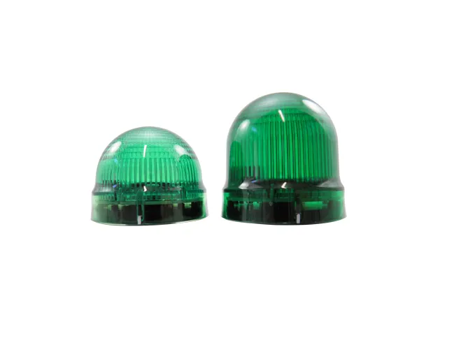 Lampada Led Lampeggiante 24Vacdc Verde - TEXELCO BF45-BL 