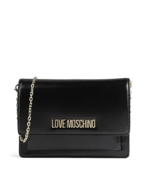  Love Moschino Smart Daily Borsa a tracolla pelle sintetica nero  