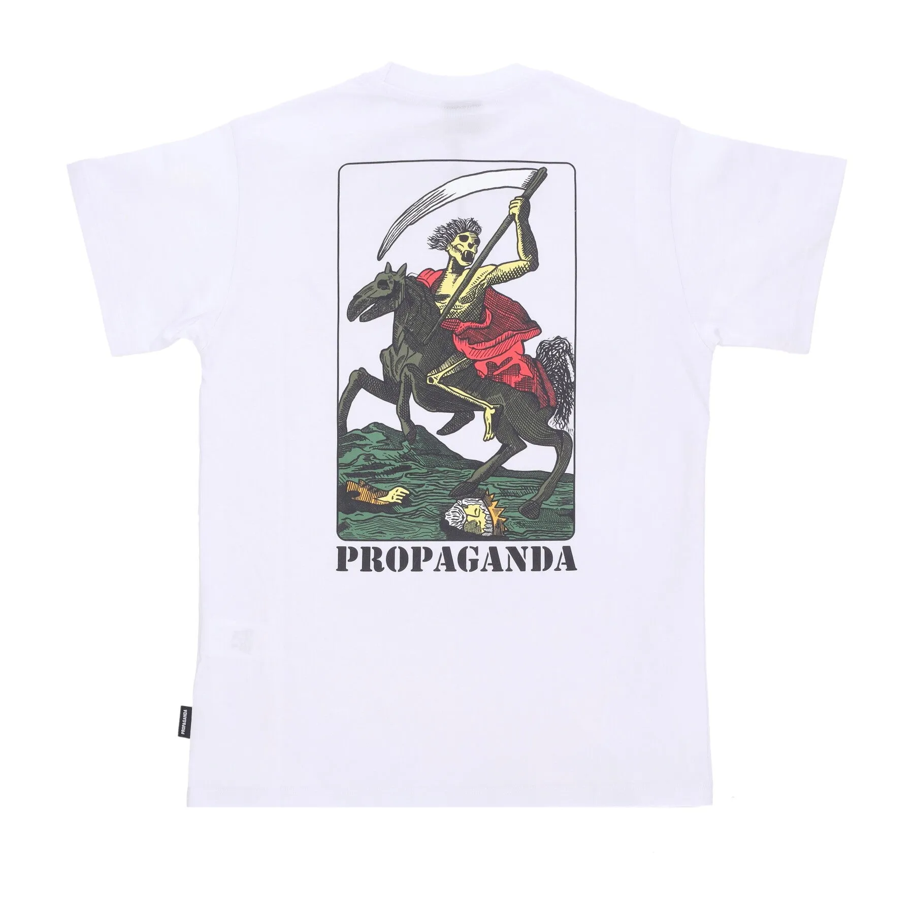 Maglietta Uomo Death Card Tee White