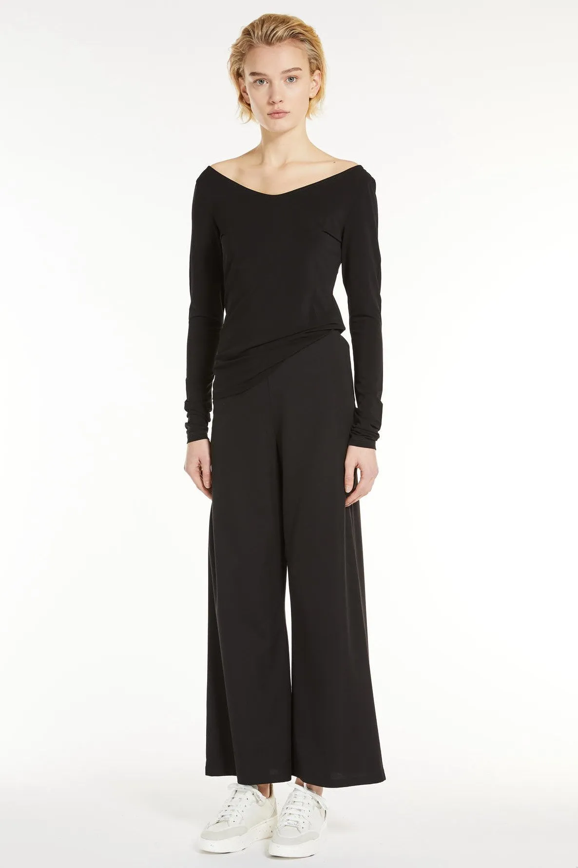 MAX MARA WEEKEND  pantalone  in jersey di viscosa FALCO