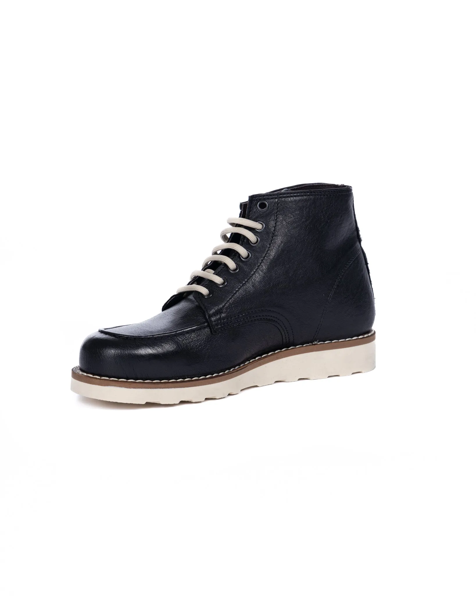 Moon - scarponcino in pelle nero