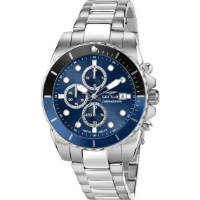 OROLOGIO CRONO 450 BLU & BLACK SECTOR