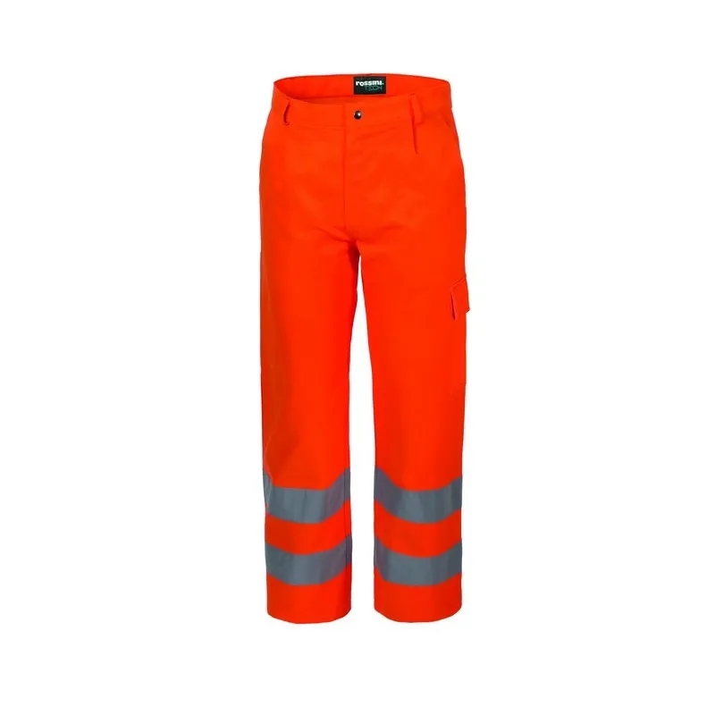 Pantalone da Lavoro Alta Visibilità Multitasche Rossini Hi-Vis A00117