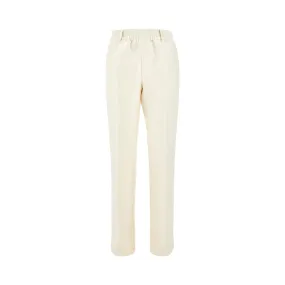 Pantalone in tela con vita elasticizzata