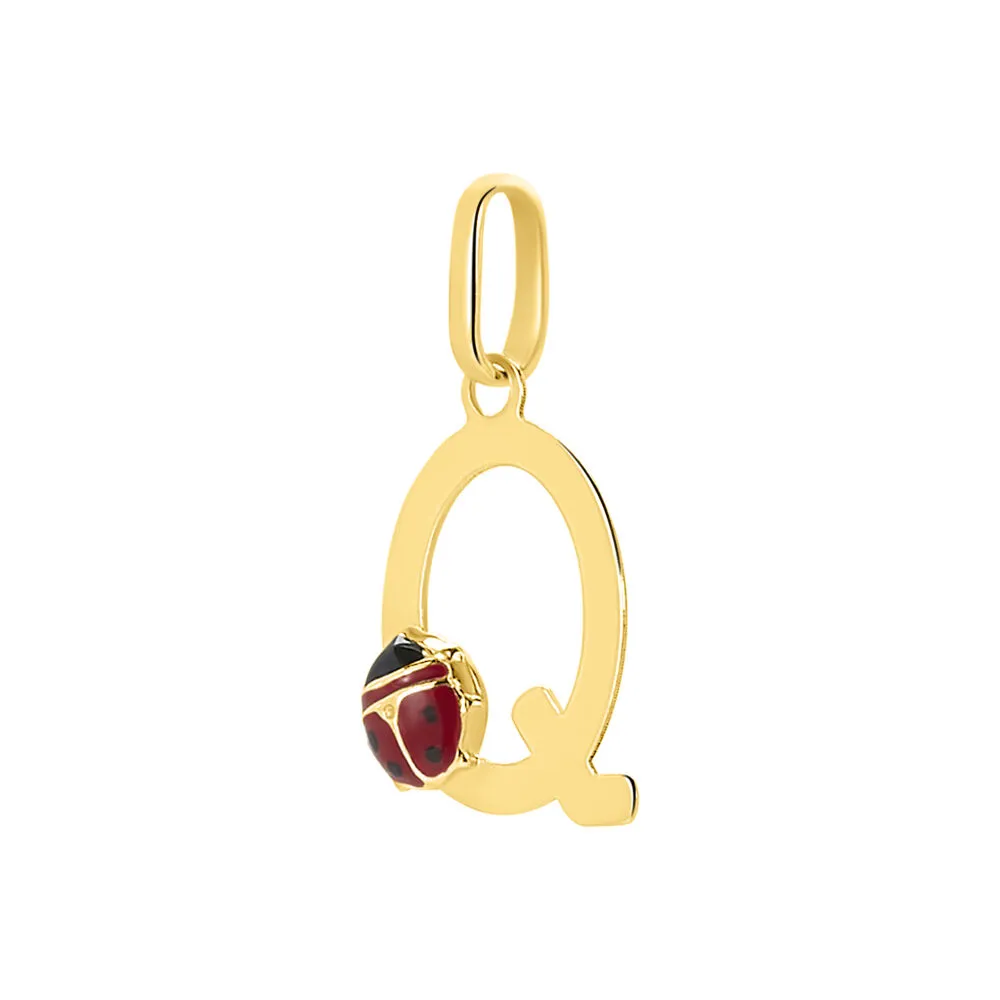 Pendente Coccinella Mon Petit Oro Giallo 375/1000 1427958