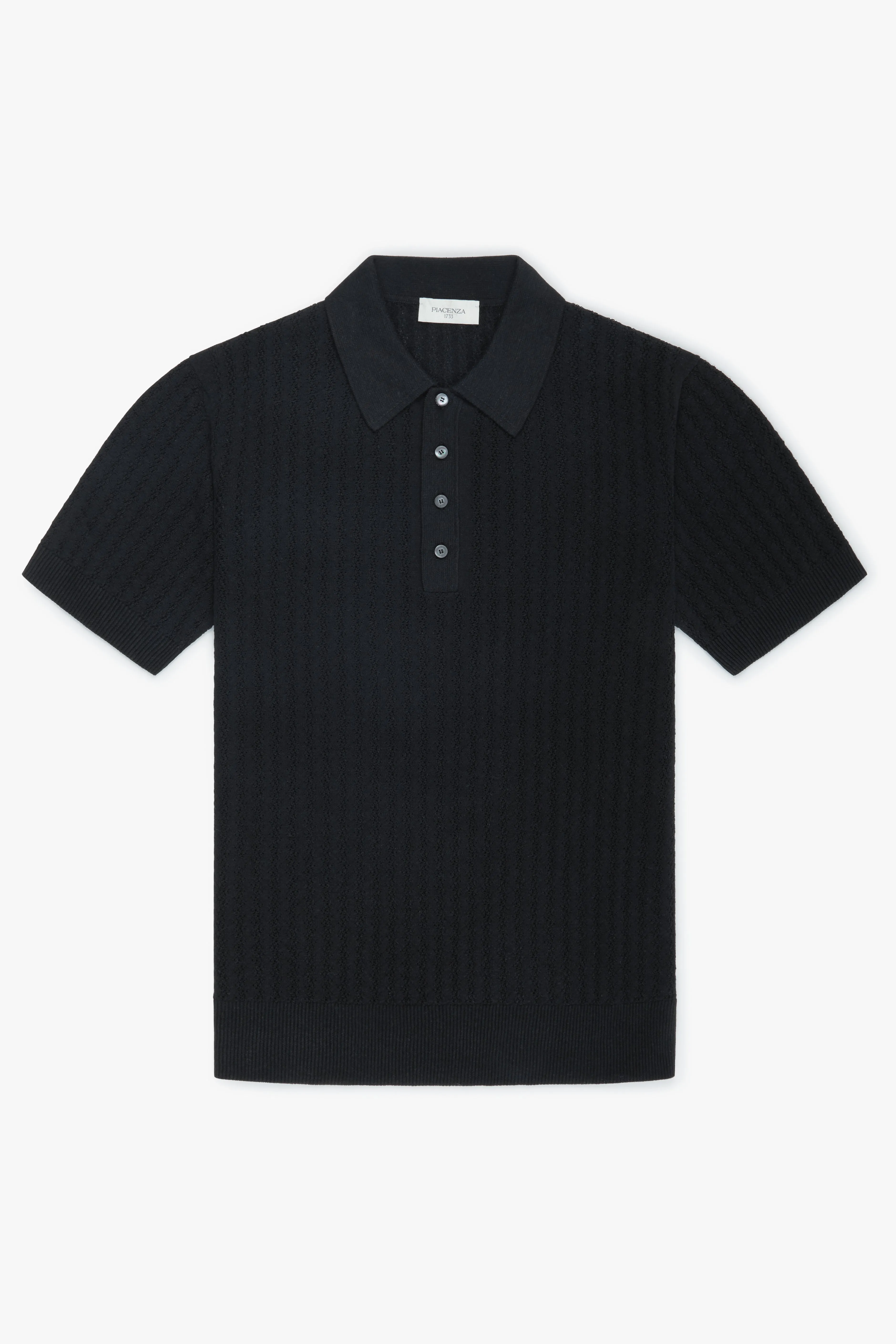 Polo broken cable rib nera