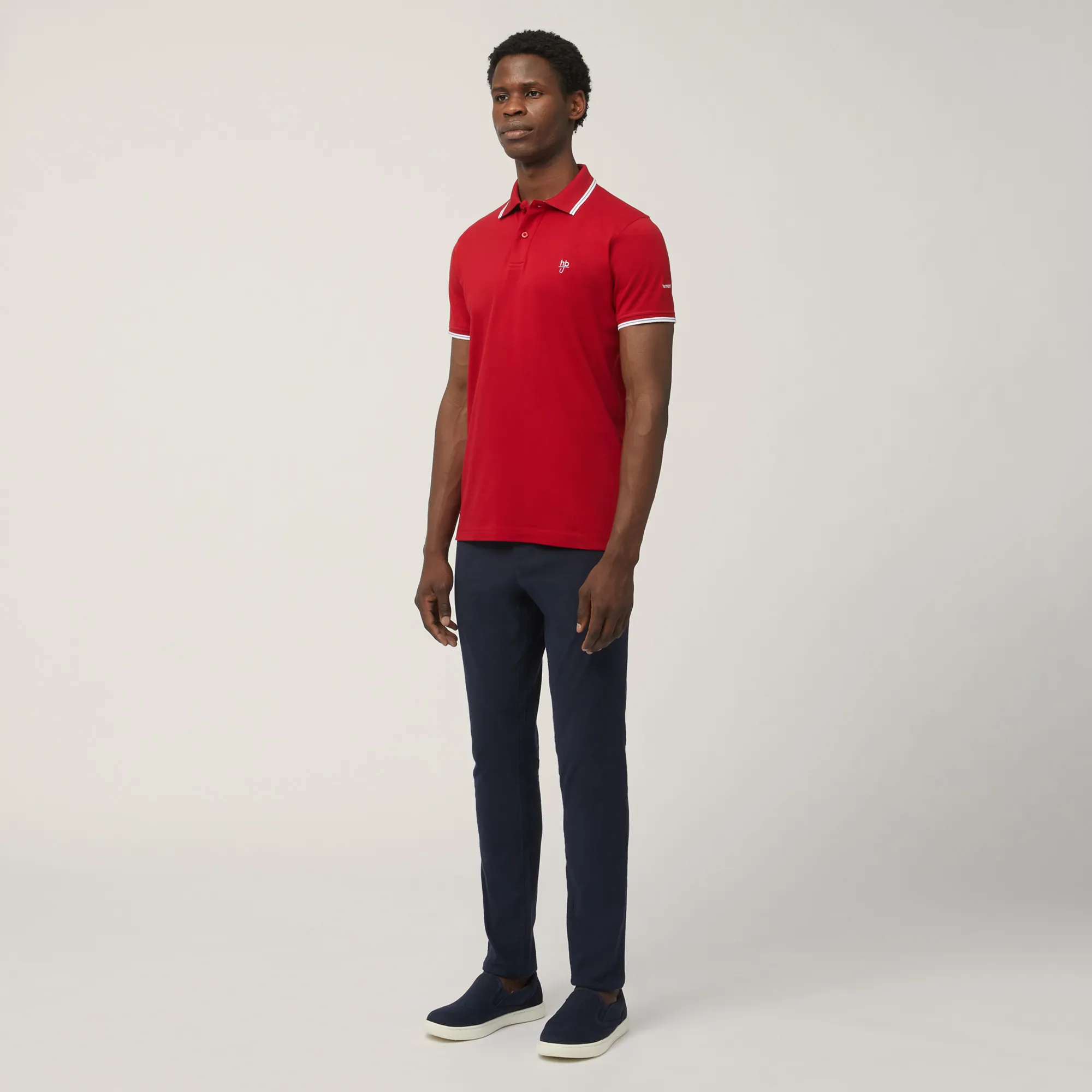 Polo Narrow Fit Con Logo