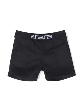 Shorts con banda Greca