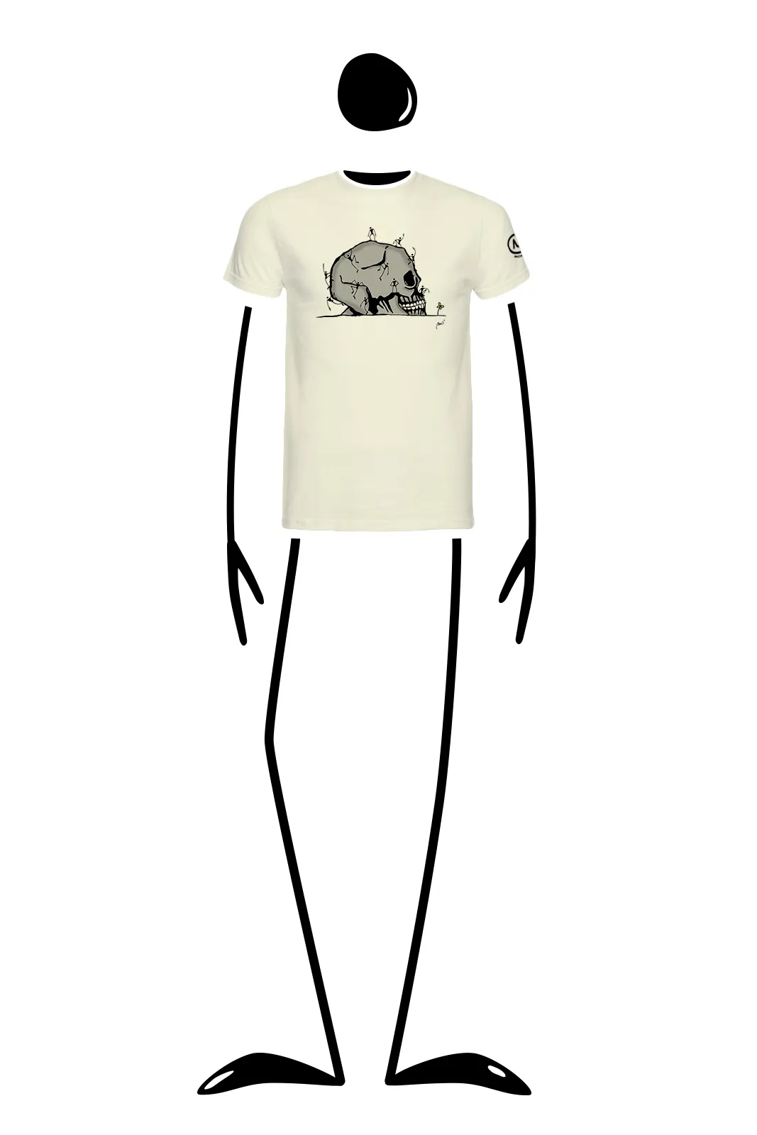 --T-shirt Homme “Hamlet” HASH ORGANIC-
