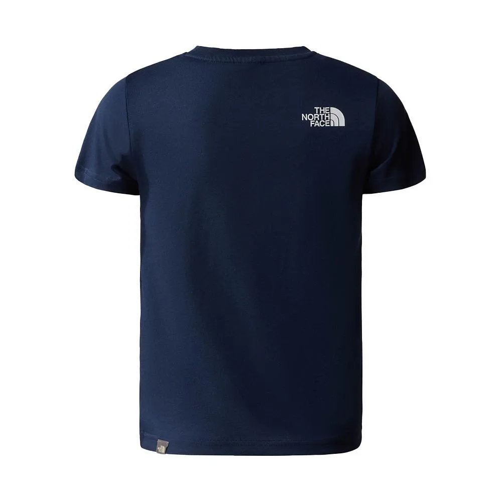  T-SHIRT THE NORTH FACE. BLU 