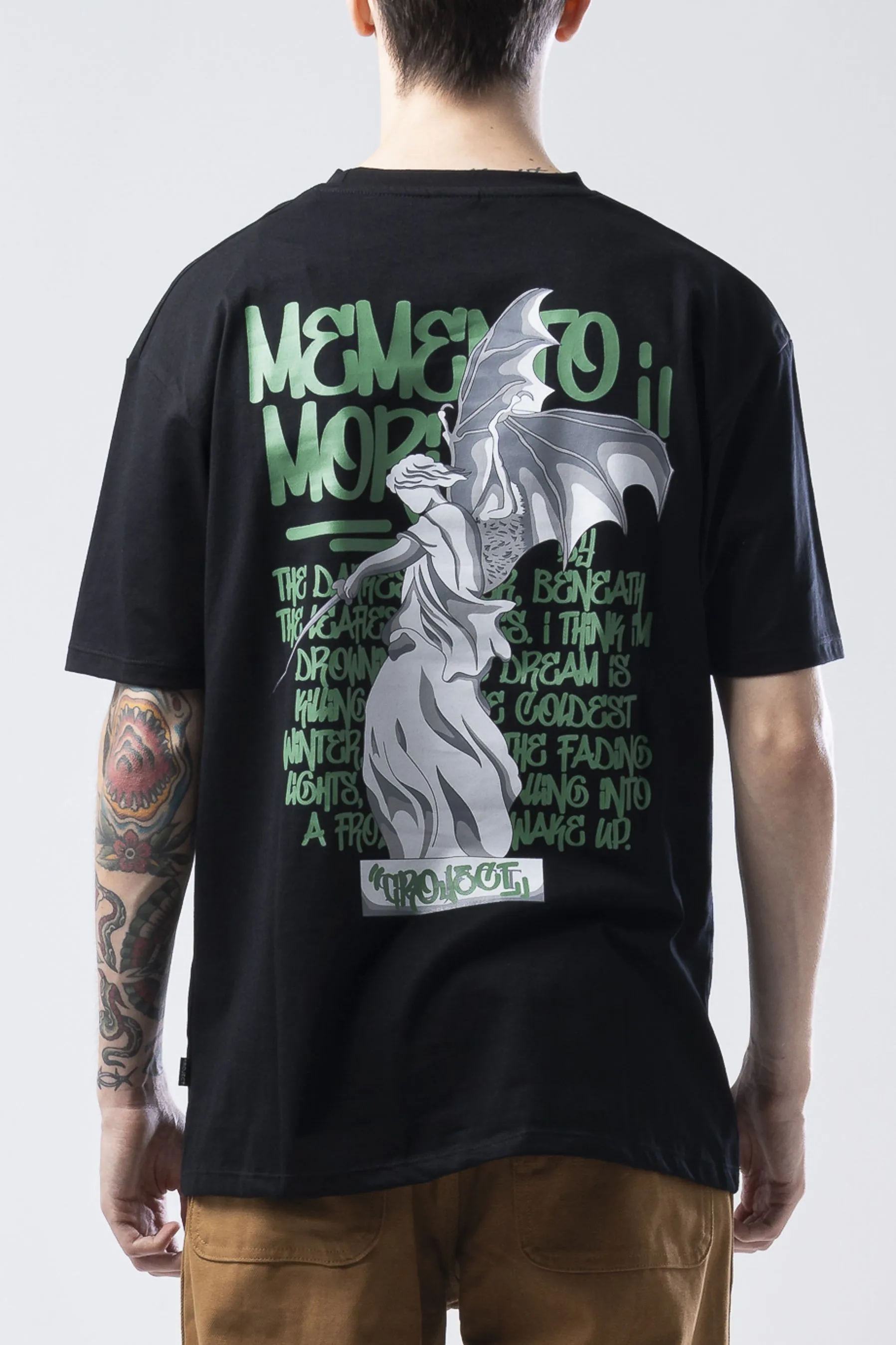 T-SHIRT UOMO PROJ3CT MEMENTO NERO