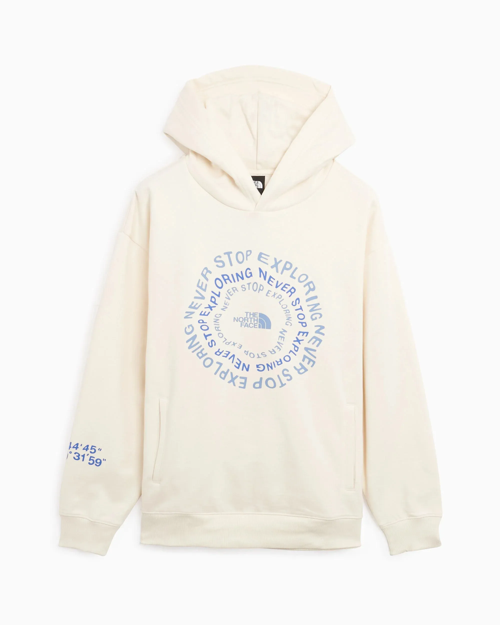 The North Face uomo felpa Graphic Hoodie NF0A87ETQLI Panna
