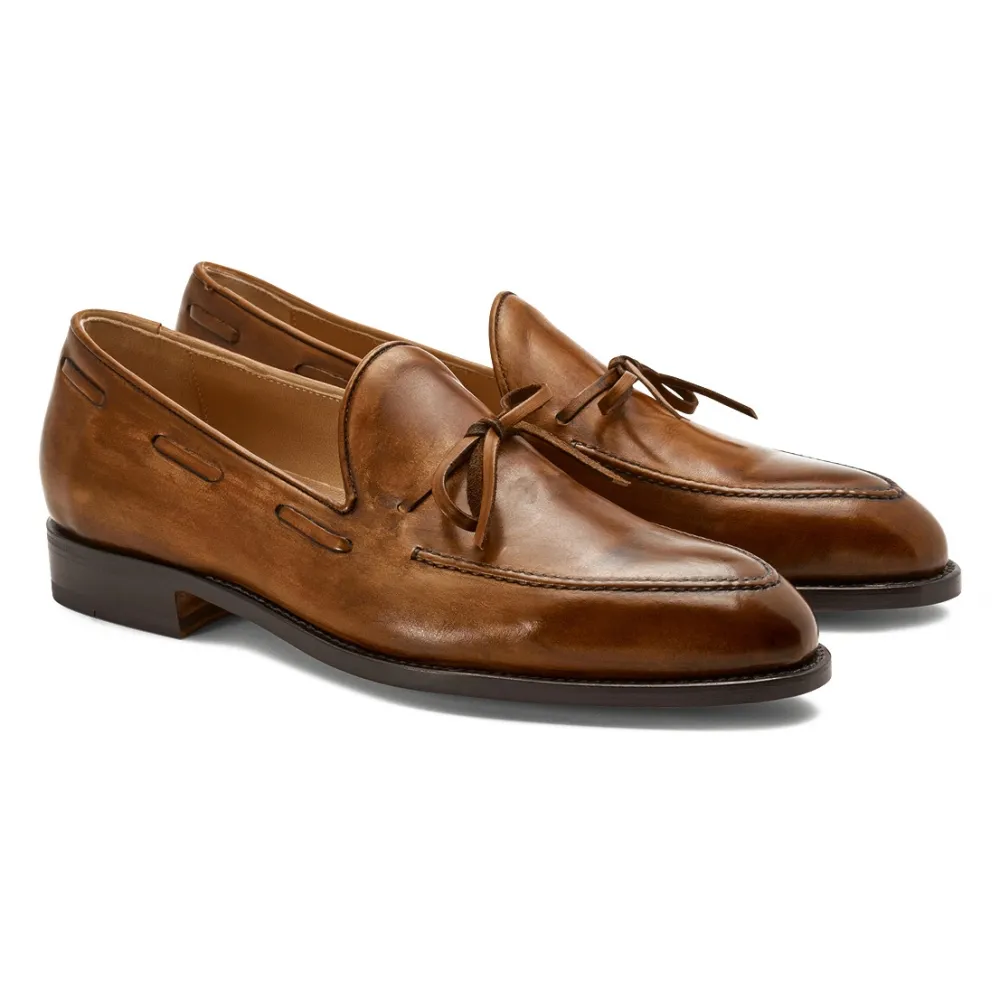 Viola Milano - Mocassino Milanese in Corda Saldato a Mano - Naturale - Handmade in Italy - Luxury Exclusive Collection