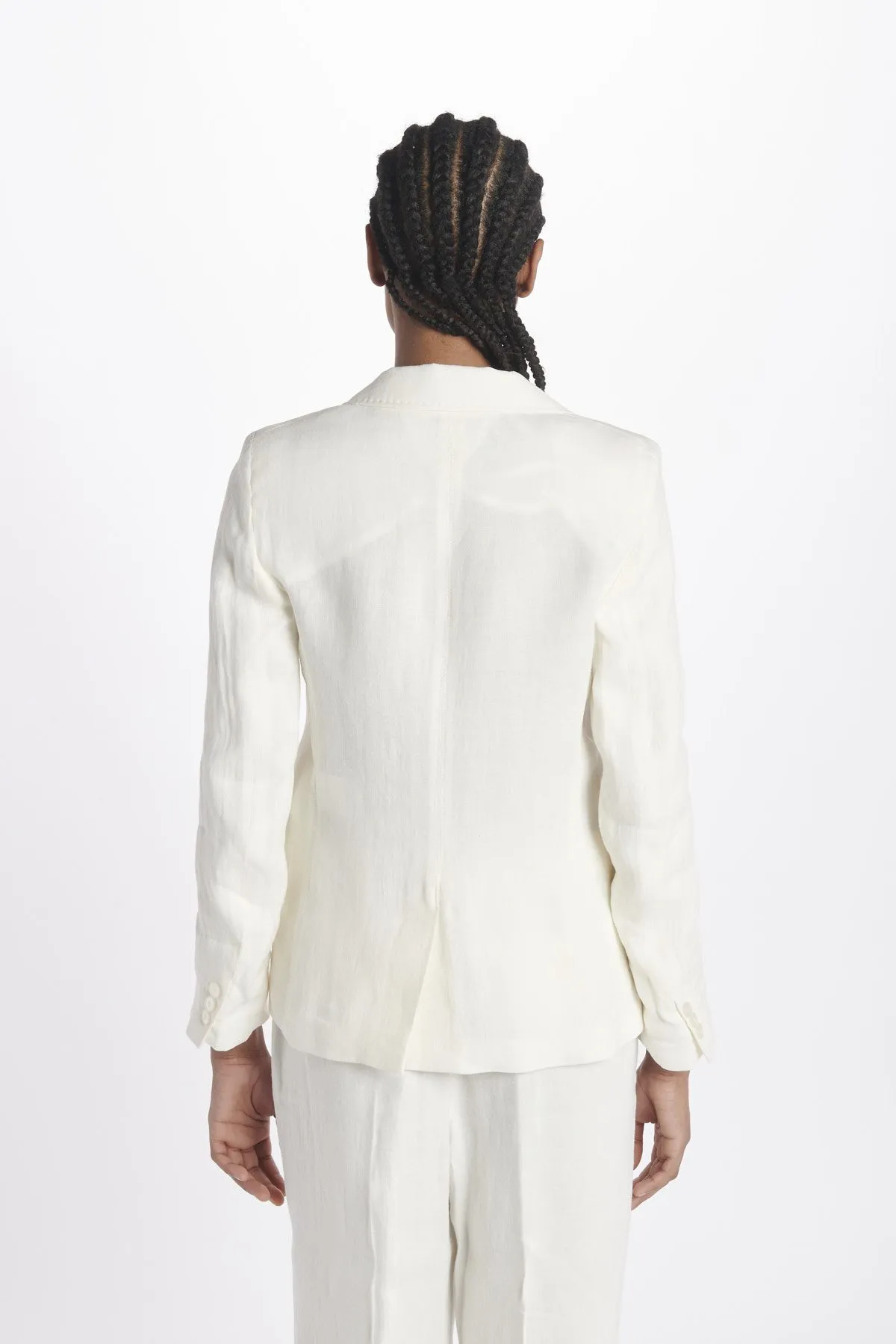 weekend maxmara Giacca NALUT 1 bottone lino    